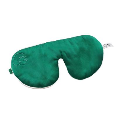 China 22mm Quick Dry Custom Mulberry Silk Sleeping Natural Eye Mask With Elastic Band For Travel Sleep for sale