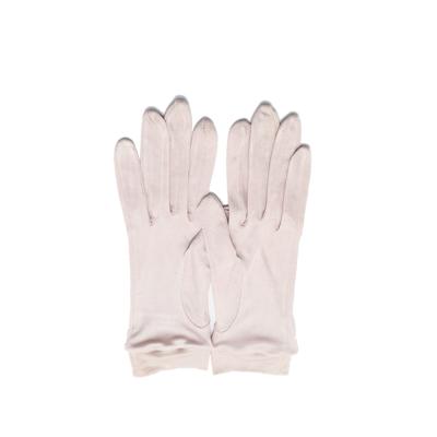 China Pure Rib High Quality Silk Gloves Stretchable Single Layer Coupling Silk Fabric Antibacterial for sale