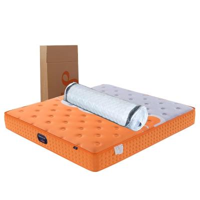 China Foldable Custom Breathable Pocket Hotel Bed Bonnell Spring Mattress With Foam Encasement for sale