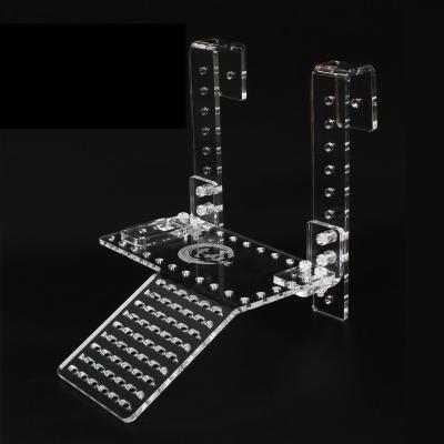 China Viable Hot Sale Acrylic Turtle Platform Transparent Hanging Basking Adjustable Height Turtle Ramp for sale