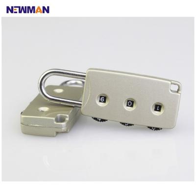 China CP8028 small zinc alloy lock, CP8028 luggage combination padlock for sale