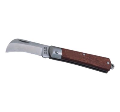 China Swivel Handle Stainless Steel Open Pocket Electrician Wood Knife for sale