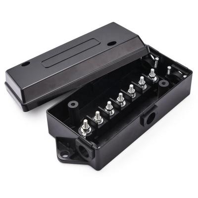 China Trailer Parts 7-Port Trailer Wiring Junction Box 7 Way Waterproof Trailer Wire Electrical Box for sale