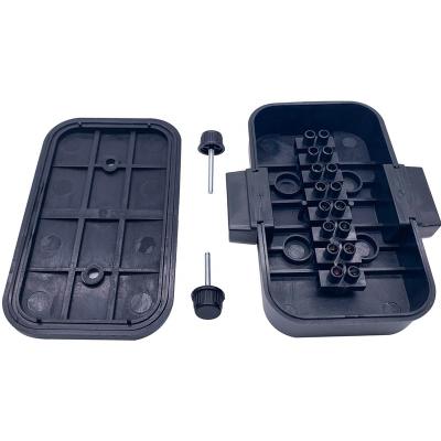 China Trailer Part Car Truck Part Black Box 8 Way Trailer Cable Weather Proof Junction Box for sale