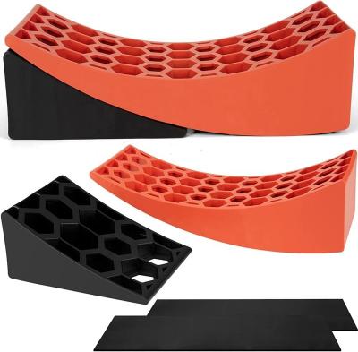 China Used RV Trailer Truck Leveling Blocks Ramp Wedge Kit 2 Pack Camper Leveler for sale