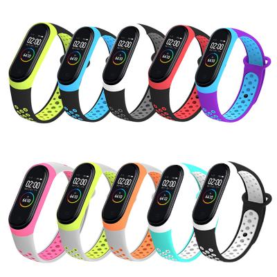 China Fanshion MI Band 4 Wristband Universal 3 Sports Smart Bracelet With Two Colors Replacement for sale