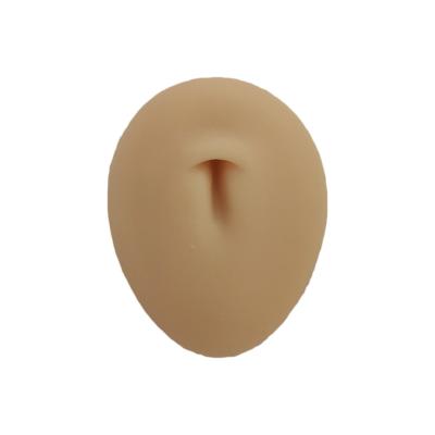 China Props Simple Modern Simulation Soft Human Nose High Quality Silicone Navel Piercing Display Models for sale