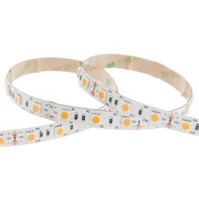 China Garden DC12V 60led/m SMD5050 IP20 3000K, 6500K 10W WW/NW/White LED flexible strip light for sale