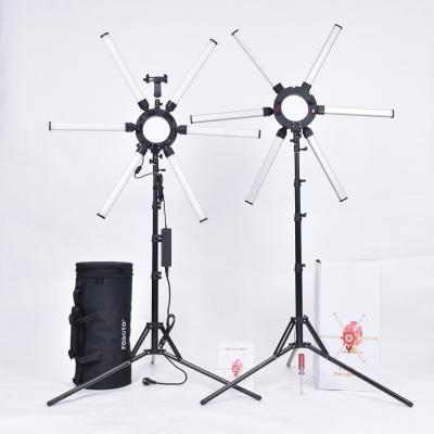 China Dropshipping Good Quality Photogrphy Photography Lighting Led Video Lighting Kit For Live Broadcast, YouTube, C.P. 97+ 3200K-5600K for sale