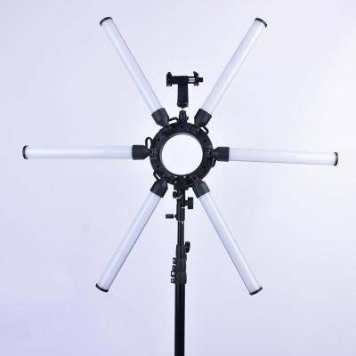 China Aluminum+ABS MAKEUP BEAUTY STAR Star FOSOTO FT-06 120W 336PCS LED Video Ring Light with Stand for Camera for sale