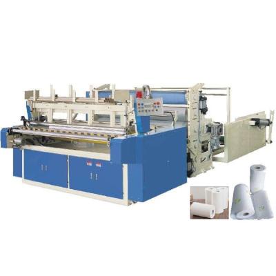 China Hotels high quality customizable kitchen paper kitchen towel embossing and rewinding machine for factory machine for sale