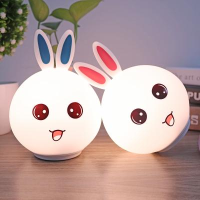 China Pat the Pat Night Light Kids Night Light Colorful Funny Animal Silicone Discoloration Creative Led Night Lamp for sale