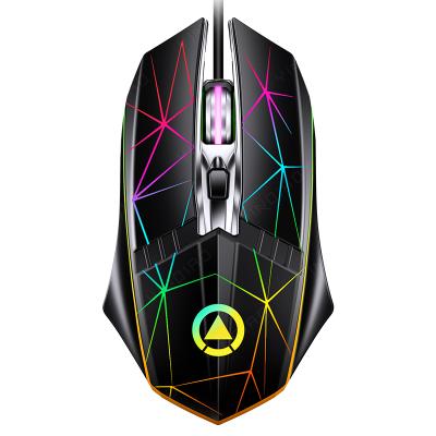 China High DPI G11 Wired Metal Roller 4 - USB Interface Key Illuminated Gaming Mouse for sale