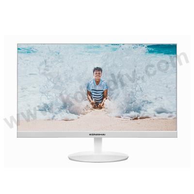 China Speaker desktop monitor 20 inch led pc monitor in white color for sale