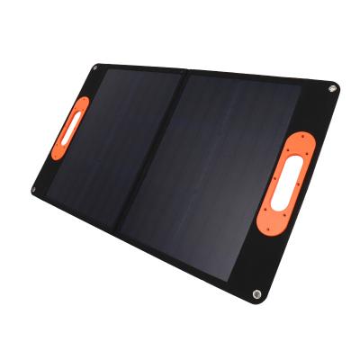 China Portable Folding Outdoor Camping Foldable Monocrystalline Silicon Solar Panel Silicon Solar Panel for sale