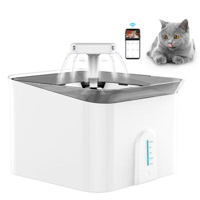 China 2021 Dog's Automatic Automatic Cat Water Bowl Dispenser Drinking Fountain for sale