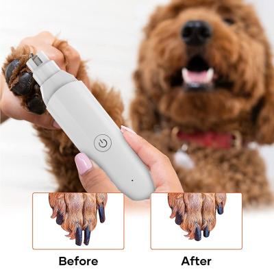 China Viable Electric Adjustable Painless Dog Cat Nail Clipper For Pet Trimmers Small Pet Nail Clipper And Dog Grinder for sale