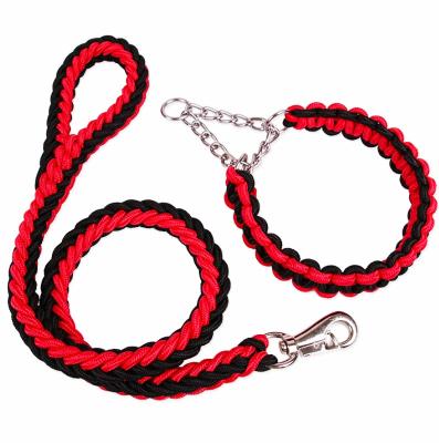 China Sustainable Manufacturer Wholesale Popular Eight - Strand P Collar Pet Traction Chain Rope for sale