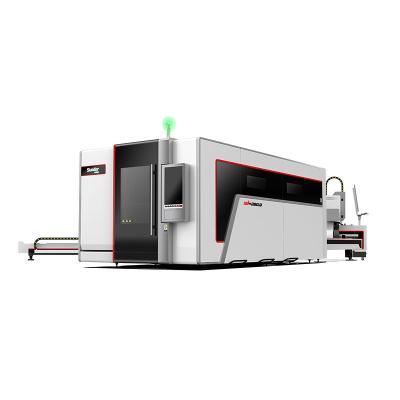 China new type Full-enclosed 1530 cnc sheet metal fiber laser cutting machine stainless price for sale