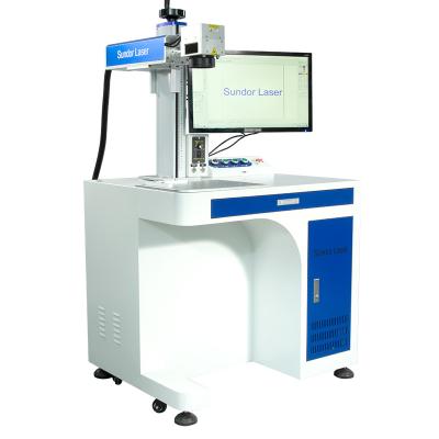 China Air Cooled Table + Electric Lift Type Laser Marking Machine for sale