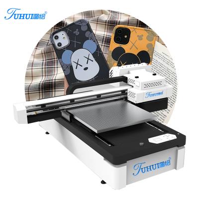 China Tuhui Small Format 6090 UV Printer Led Universal UV Flatbed Printer For Mobile Phone Case/Tile/Glass/Bottle for sale