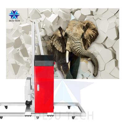 China 3d wall printer robot inkjet wall printing machine indoor/outdoor vertical printer for wall mural painting for sale