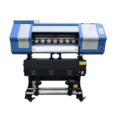 China Hotels 24 inch small eco solvent printer 60cm printing width heat transfer printer cable printing machines for sale