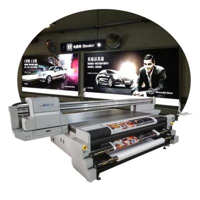 China Hotels UV Roll To Roll And Flatbed Printer , UV Roll And Flatbed Printing Machine for sale