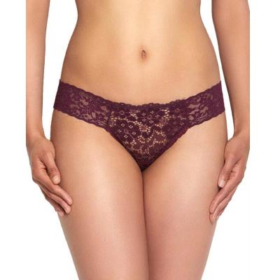 China Antibacterial Women's Antibacterial Women's Panties Sexy Underwear New Lace Pattern Thong Low Waist for sale