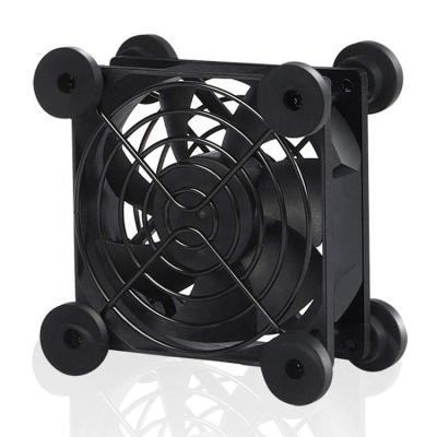 China upHere 80mm USB Air Cooling Fan PC Plastic Silent Fan For TV Box Receiver PS4 Laptop Computer Air Cooling Fan for sale