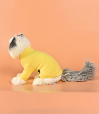 China M28675 New Stocked Fall 100%Cotton Baseball Sweater Pet Clothes Dog Clothes Simply Fashion Dog Hoodies for sale