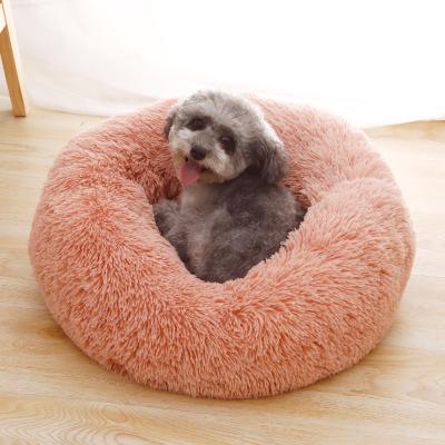 China M28662 Small Pet Cat Dog Sleeping Dog Beds Suppliers Dogs Pet Heating Ultra Soft Medium Large Calming Bed for sale