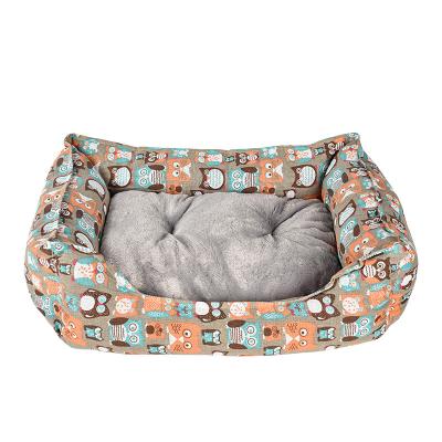 China Viable Pet Beds And Accessories Dog Sofa Bed Dog Nest Large Rectangle Breathable Pet Beds for sale