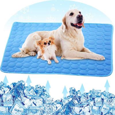 China Summer Self-Cooling Pet Cat Dog Sleeping Ice Mat Pet Cooling Pad Cooling Mat for sale