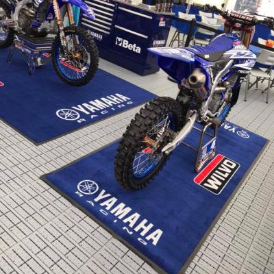 China Motorcycle Garage Mats Paddock Carpets Track Workshop Washable Floor Mat for sale