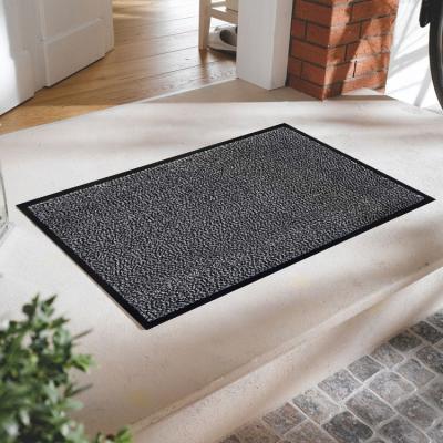 China Non Trapper Washable Floor Mat , Barrier Entry Indoor Door Slip Dirt Mat for sale