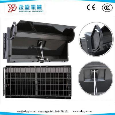 China Poultry farm electric air inlet with winch for sale