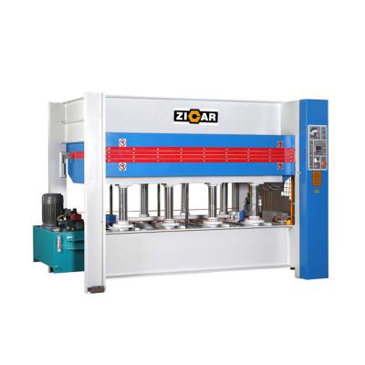 China ZICAR Machinery Repair Shops JY3848AX100 High Quality Hydraulic Laminate Woodworking Machinery Plywood Making Hot Press Machine for Plywood for sale