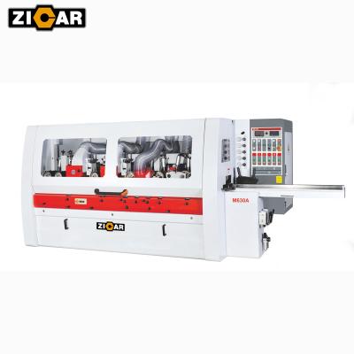 China Hotels ZICAR M630A Wood Cutting Board 6 Axis Four Moulder Side Planer for sale