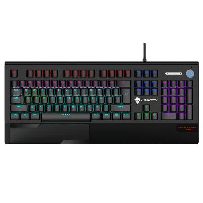 China Metal Gaming Keyboard and Combo Mouse LED Backlit Keyboard 3200 DPI Gaming Mouse RGB for Windows PC Wired Keyboard for Gaming NC; Usb from GUA for sale