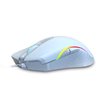 China Waterproof RGB Gaming Mouse Wired USB Programmable 7200DPI Ergonomic Mice For Laptop PC Gamer Computer Desk for sale