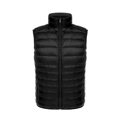 China Customized Waterproof Winter 90% Velvet Duck Down Vest Body Warmer for sale