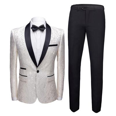 China Anti-Shrink Men Formal Wedding Groom Wear 2 Piece Suits for sale