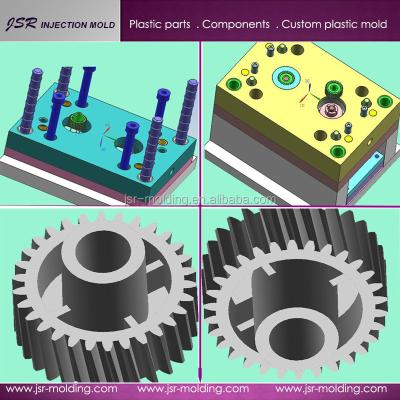 China 2344 China supplier making small plastic nylon helical gear. plastic gear plastic injection molding for sale