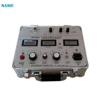 China Automatic Adjustable Testing Machine GM-20kV Digital 20kv Insulation Resistance Tester for sale