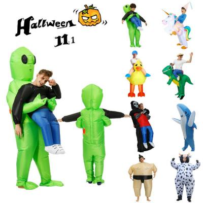 China China Party Adults Halloween Costume Wholesale Funny Inflatable Sumo Wrestling Costumes Air Blast Suits Inflatable Costume for sale