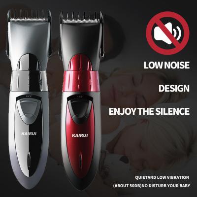 China KAIRUI Safety Housing Barber Hair Trimmer For Men Professional Beard Trimmer Electric Adjustable Distance Haircut Machine for sale