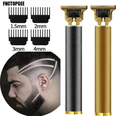 China 2021 Safety New Arrival Cordless Trimmer 0mm Rechargeable Cordless Electric Men Hair Clippers for sale