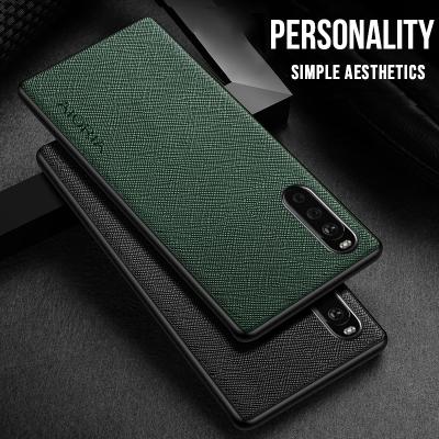 China Luxury Shockproof Leather Phone Case For Sony Xperia 1 5 10 III XZ3 CÆ 2 High Quality for sale