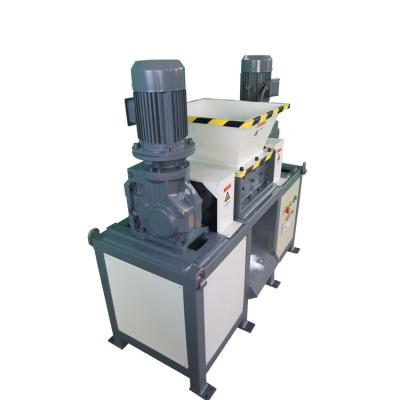 China Recycle VANEST Industrial Waste Plastic Waste HDPE Bulks Plastic Bag Waste Paper Box Carton Cardboard Double Shaft Shredder Machine for sale